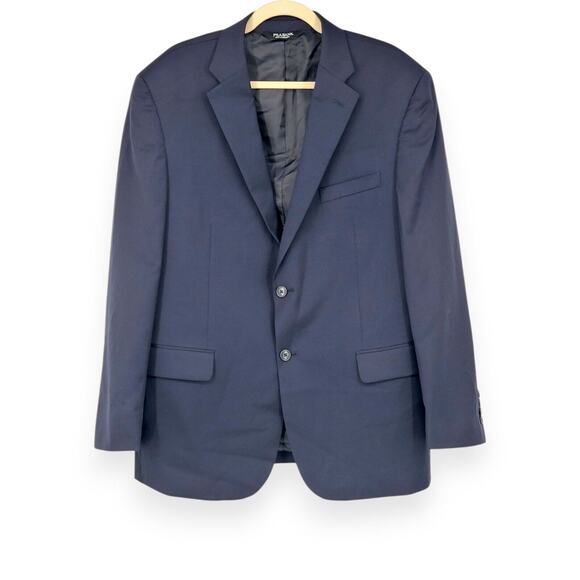 NWT JOS A. BANK Executive Men’s Suit Jacket - Navy Blue, Tailored Fit, 100% Wool - Picture 1 of 6